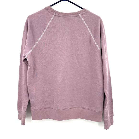 Fila Size Medium Sweater‎ Dusty Pink Crew Neck Pullover Preppy Casual Winter - Picture 2 of 6